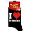 Trendcompany Socken I love Switzerland 41-46