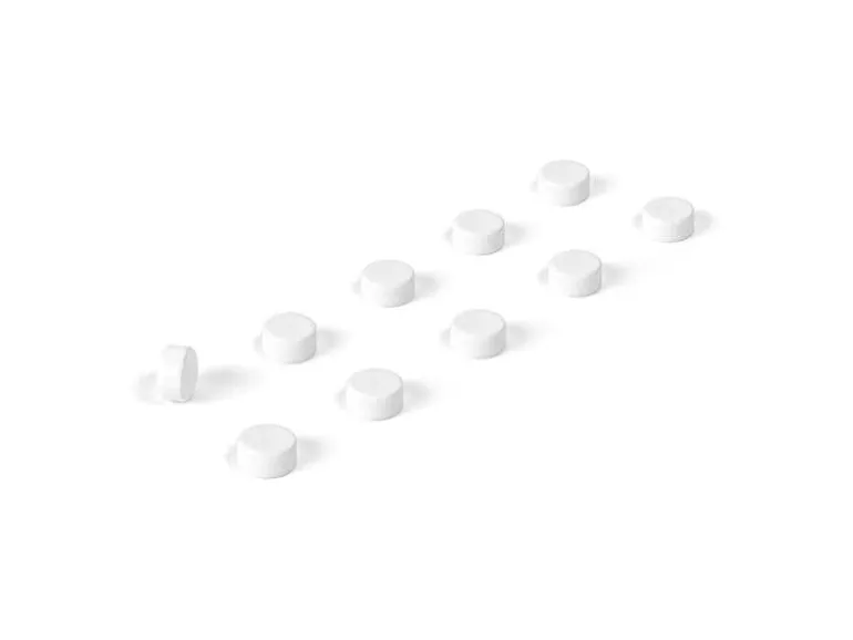 Trendform Haftmagnet Steely 10er Set , Weiss