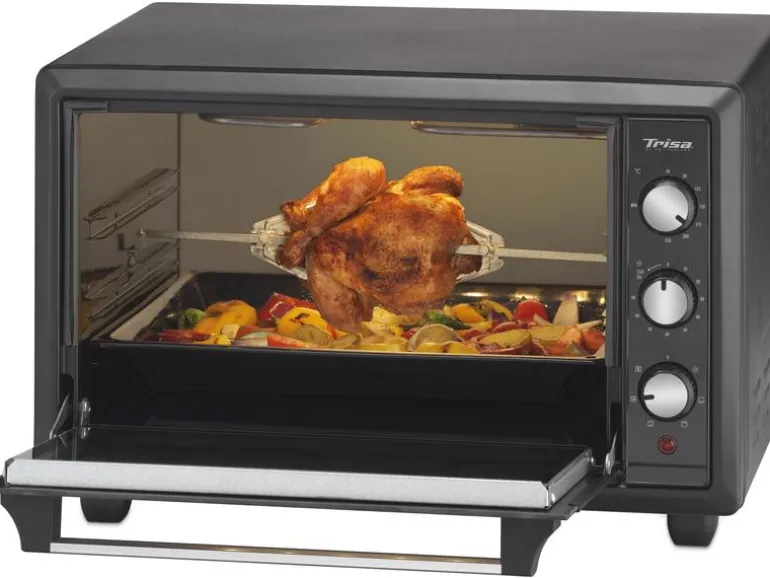 Trisa Backofen Forno Gusto 34 l, Schwarz
