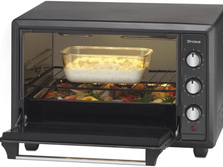 Trisa Backofen Forno Gusto 34 l, Schwarz