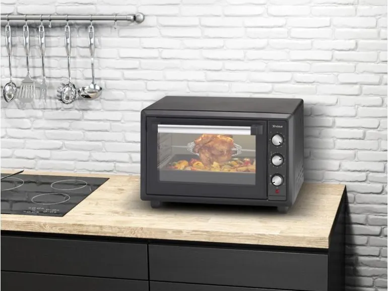 Trisa Backofen Forno Gusto 34 l, Schwarz