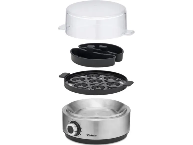 Trisa Eierkocher Vario Eggs Silber
