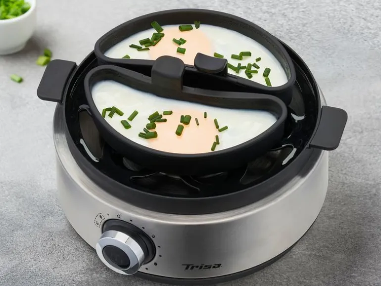 Trisa Eierkocher Vario Eggs Silber