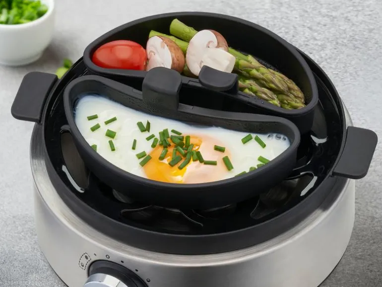Trisa Eierkocher Vario Eggs Silber