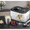 Trisa Glacemaschine La Cremeria Plus 1 l, Schwarz/Weiss