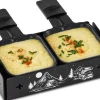 Trisa Teelicht-Raclette Explorer's Pack Schwarz