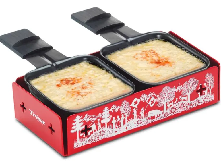 Trisa Teelicht-Raclette Explore the Alps Rot