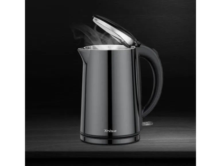 Trisa Wasserkocher Comfort Touch 1.5 l, Schwarz