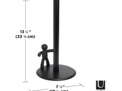 Umbra Küchenrollenhalter Buddy Schwarz