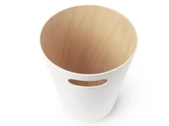 Umbra Papierkorb Woodrow 7.5 l, Weiss