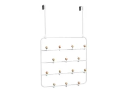 Umbra Türgarderobe Estique 14 Haken, Weiss