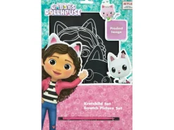Undercover Fanartikel Kratzbild Set Gabby's Dollhouse