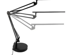 UNiLUX Schreibtischleuchte SwingoLed 2.0 1450 lm, Schwarz