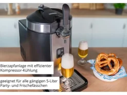 Unold Bierkühler Franzl Schwarz/Silber