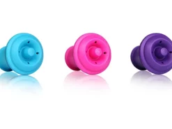 Vacuvin Flaschenverschluss Blau/Lila/Rosa