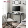 VASAGLE Tisch 100 x 50 x 76 cm Schwarz