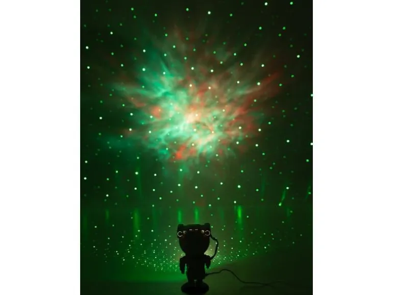 Vegas Lights Galaxy Projektor Astronaut Schwarz