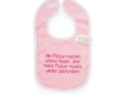 Very Important Baby Lätzchen Alle Mütter machen schöne Kinder Rosa
