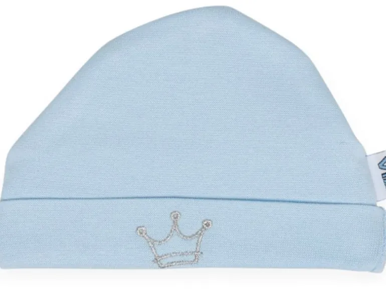 Very Important Baby Mütze Krone Blau