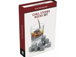 Vin Bouquet Stein 9 Stück, Grau