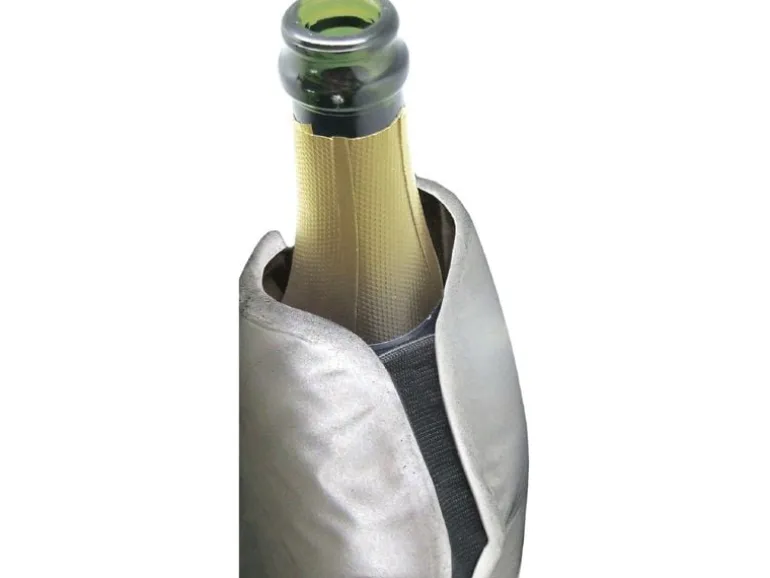 Vin Bouquet Vin Bouquet Flaschenkühler Anti-Slip Silber