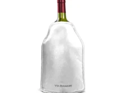 Vin Bouquet Vin Bouquet Flaschenkühler Anti-Slip Silber