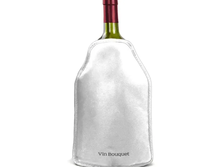 Vin Bouquet Vin Bouquet Flaschenkühler Anti-Slip Silber