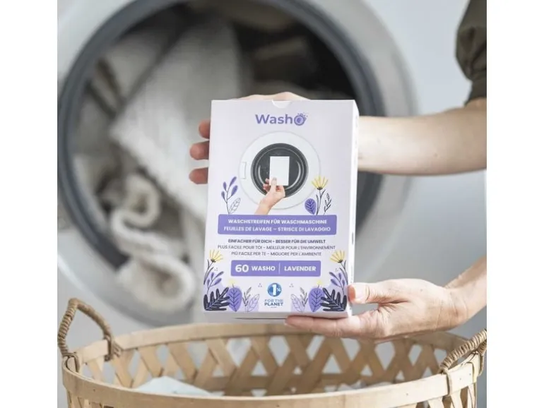 Washo Waschstreifen Lavendel 60 Stück