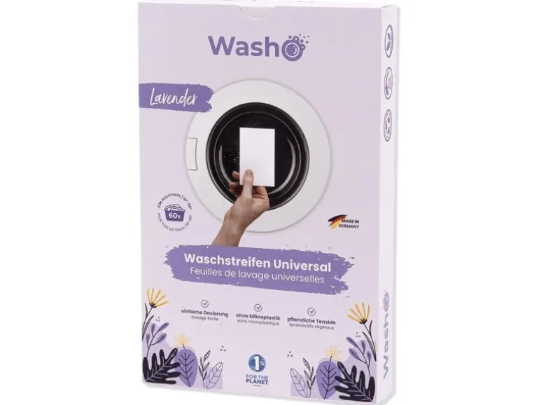 Washo Waschstreifen Lavendel 60 Stück