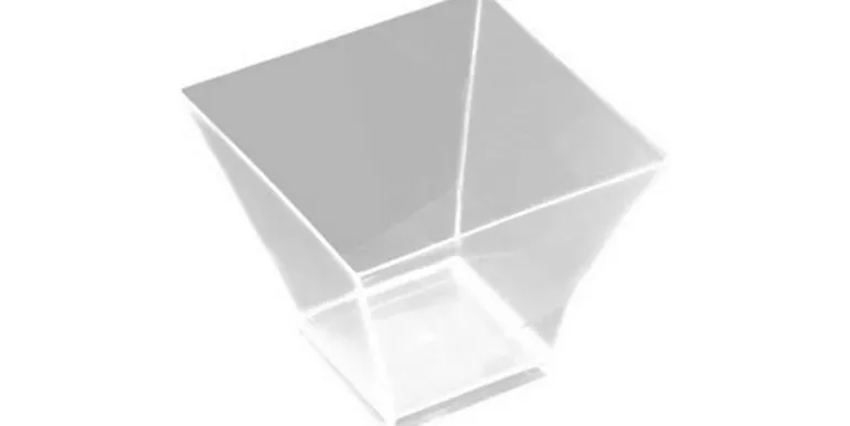 Webstar Schale Pagoda 90 ml Transparent 25 Stück