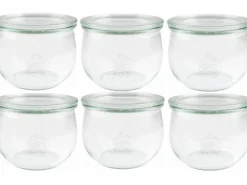 Weck Einmachglas 500 ml, 6 Stück