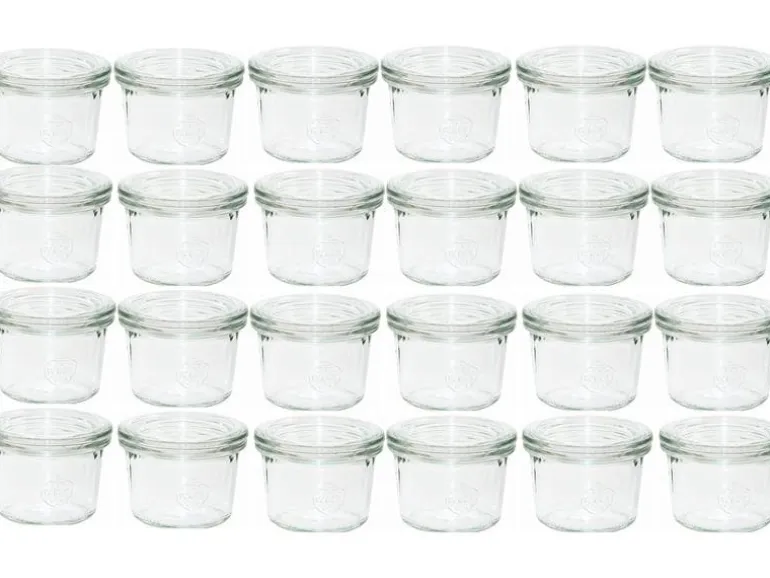Weck Einmachglas 80 ml, 24 Stück