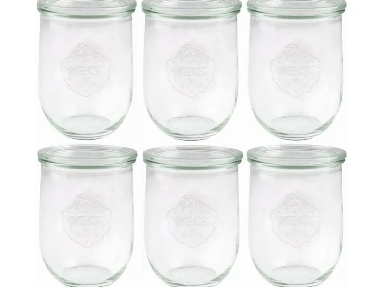Weck Einmachglas 1000 ml, 6 Stück