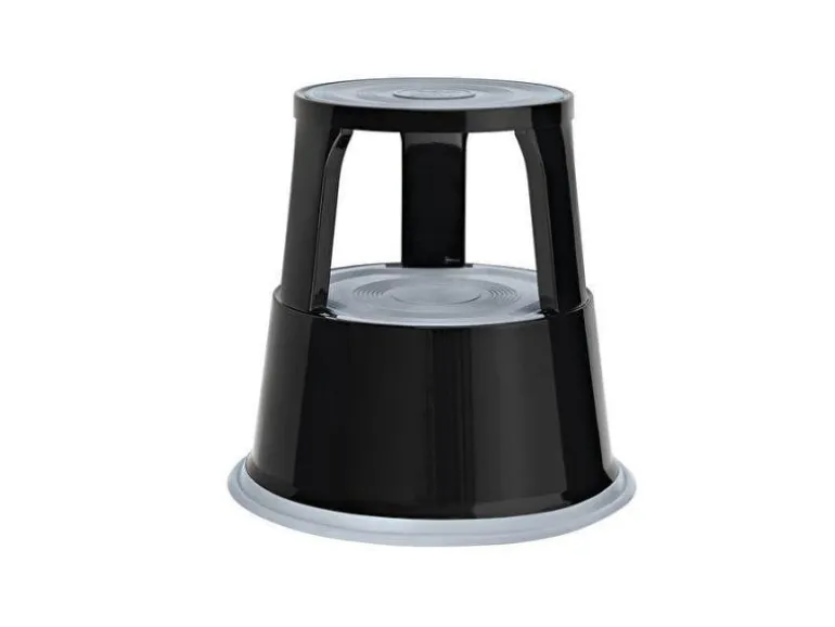 WEDO Hocker Step Metall, Schwarz