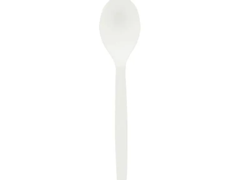 Weita Einweg-Kaffeelöffel 12.5 cm 50 Stück Weiss