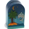 Weizenkorn Spardose Delphin