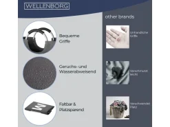 Wellenborg Wellenborg Wäschesack 82 l dunkelgrau