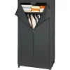 Wenko Kleiderschrank Deep Black 75 cm x 160 cm, 1 Stück