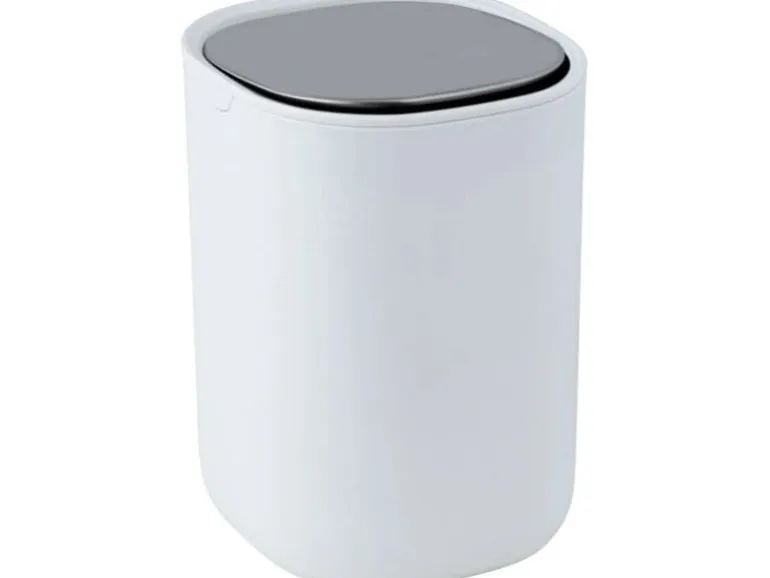 Wenko Schwingdeckeleimer Frini 1.5 l, Weiss