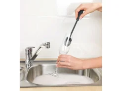 Wenko Spülbürste Silikon 25 cm Grau