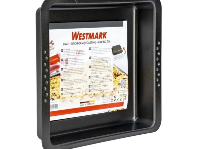 Westmark Backmeister Brat- und Backform, 28.5 x 23 x 4 cm, Antihaft