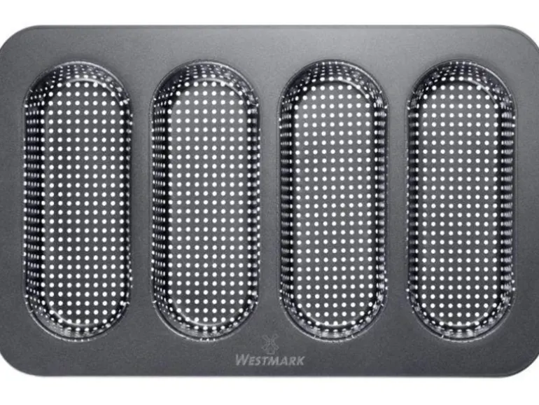 Westmark 4er Baguette Backform Mini, 35.6 x 21.5 cm