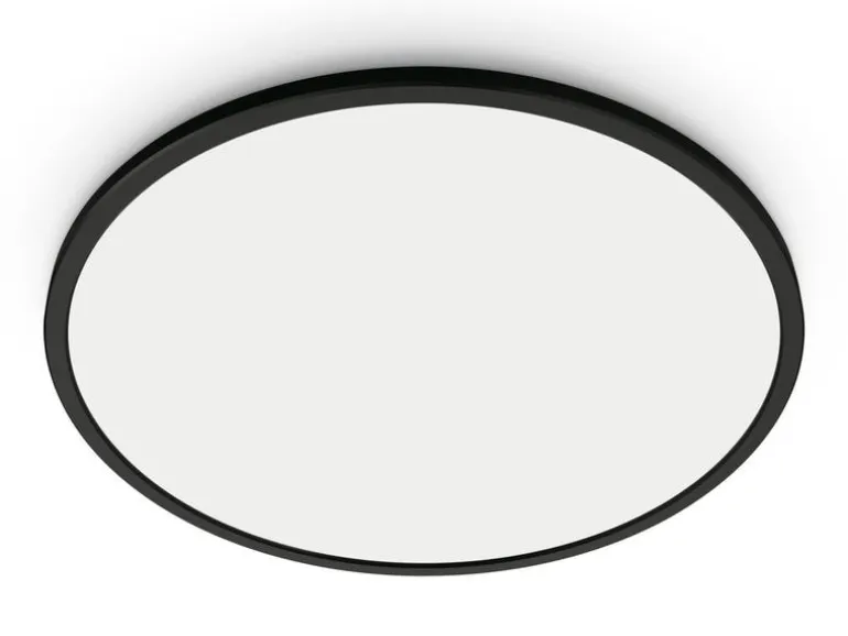 WiZ Deckenleuchte SuperSlim 14W Tunable White Schwarz Einzelpack