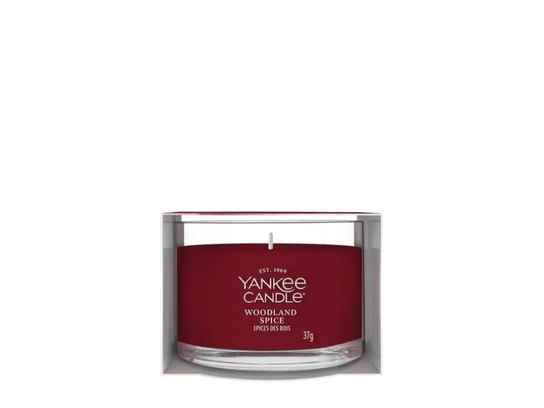 Yankee Candle Signature Duftkerze Woodland Spice Filled Votive