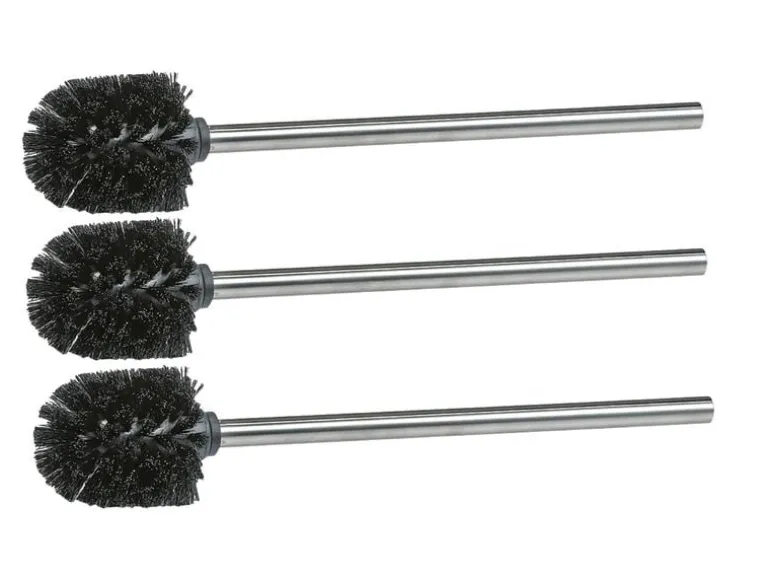 Zeller Present Ersatzbürste 3er Set Schwarz