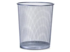 Zeller Present Papierkorb 15 l, Silber