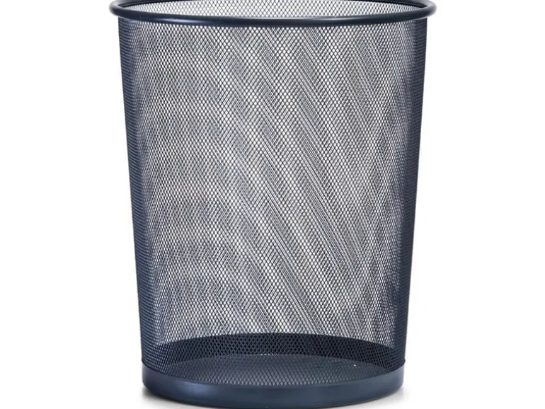 Zeller Present Papierkorb Mesh 18 l, Anthrazit