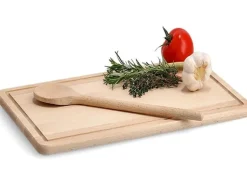 Zeller Present Schneidebrett mit Saftrille 28 cm x 45 cm