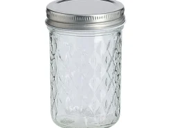Zeller Present Vorratsglas mit Struktur 250 ml