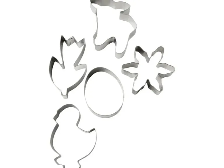 Zenker Guetzli-Ausstecher Set Frühlingswiese 5er Set